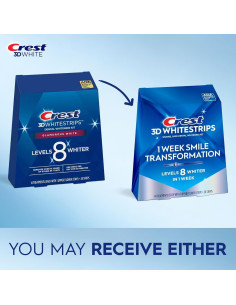 Tiras Blanqueadoras Crest 3D White Glamorous - 28 unidades 2