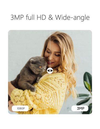 Cámara para Mascotas VSTARCAM C38SP 3MP con Audio Bidireccional