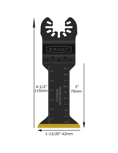 Kit de 120 Piezas Accesorios Multitool XXGO Carburo y Diamante