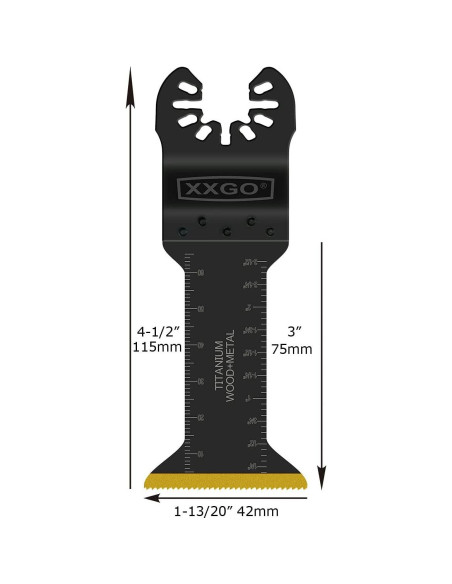 Kit de 120 Piezas Accesorios Multitool XXGO Carburo y Diamante