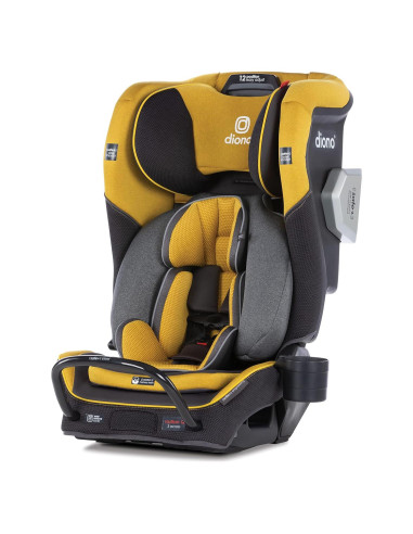 Asiento de Auto Convertible Diono Radian 3QXT Amarillo 4-en-1