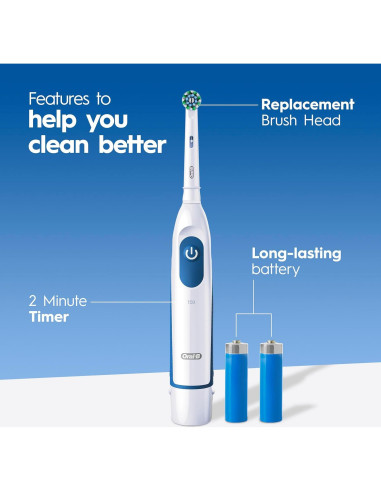 Cepillo de Dientes Eléctrico Oral-B Pro 100 Precision Clean