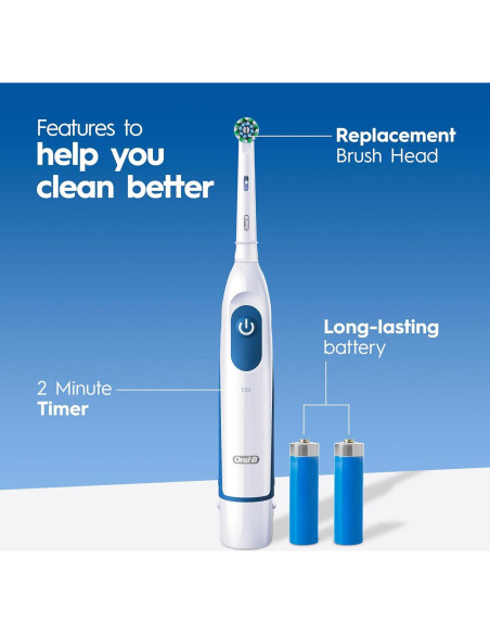 Cepillo de Dientes Eléctrico Oral-B Pro 100 Precision Clean