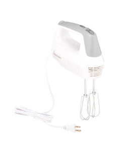 Batidora Manual BLACK+DECKER MX1500W 5 Velocidades Blanca