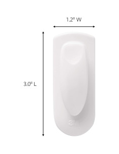Clip de Primavera Command GE Lighting - 1 Clip y 2 Tiras Medianas 2