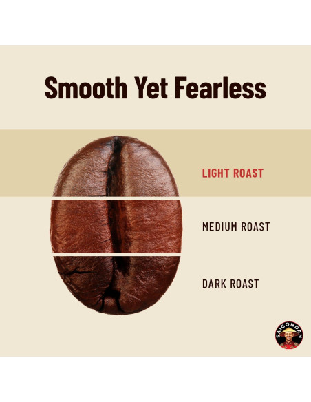 Café en Grano Saigondan Aventura 340g - 100% Robusta Vietnamita