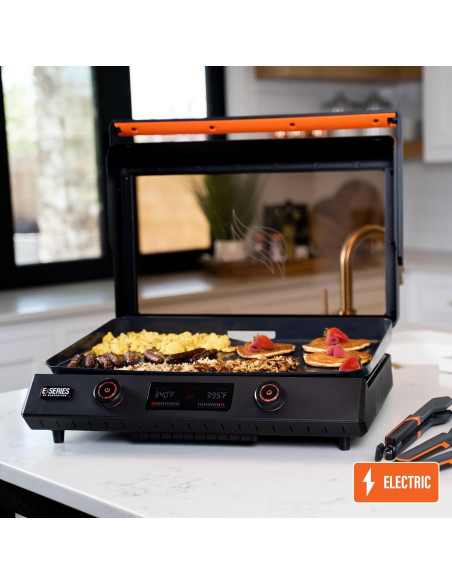Plancha Eléctrica Blackstone 22" 1600W Cerámica Titanio