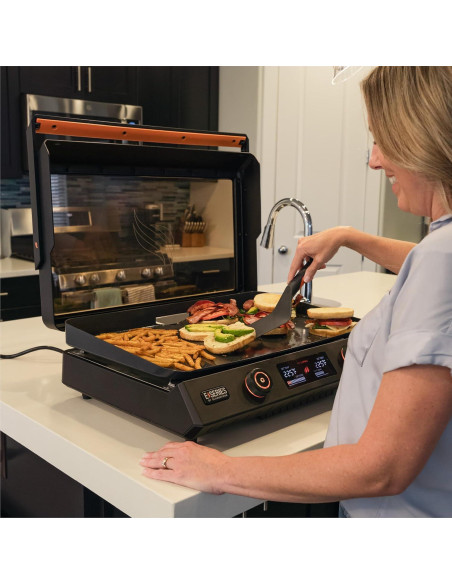 Plancha Eléctrica Blackstone 22" 1600W Cerámica Titanio