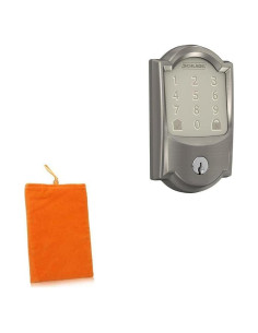 Funda BoxWave para Schlage Encode Camelot - Terciopelo Naranja