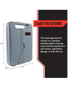 Juego de Herramientas 130 Piezas Stalwart - Kit Completo 2