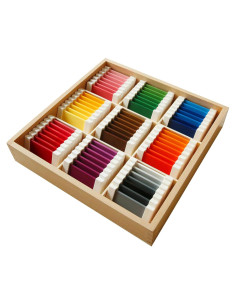 Tabletas de Color Montessori Outlet - 63 Piezas para 3-6 Años