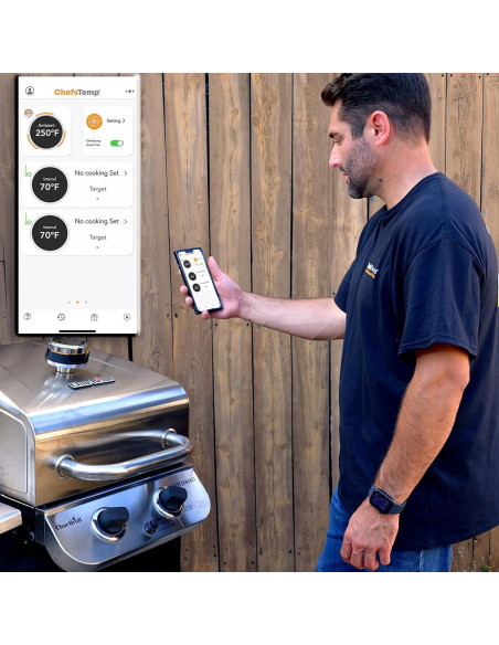 ProTemp S1 Termómetro Inteligente Wi-Fi y Bluetooth ChefsTemp