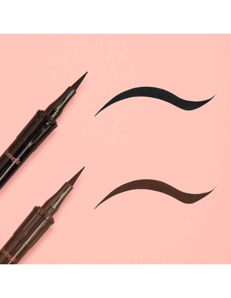 Eyeliner Roller Liner Benefit Cosmetics Negro 0.5 ml Mini