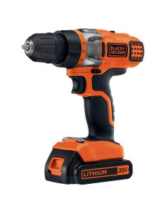 Taladro Inalámbrico BLACK+DECKER LDX220C 20V con LED