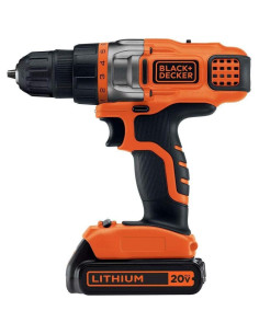 Taladro Inalámbrico BLACK+DECKER LDX220C 20V con LED 2