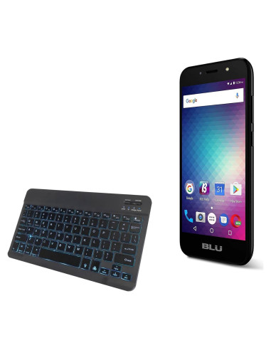 Teclado Bluetooth BoxWave SlimKeys Retroiluminado 7 Colores