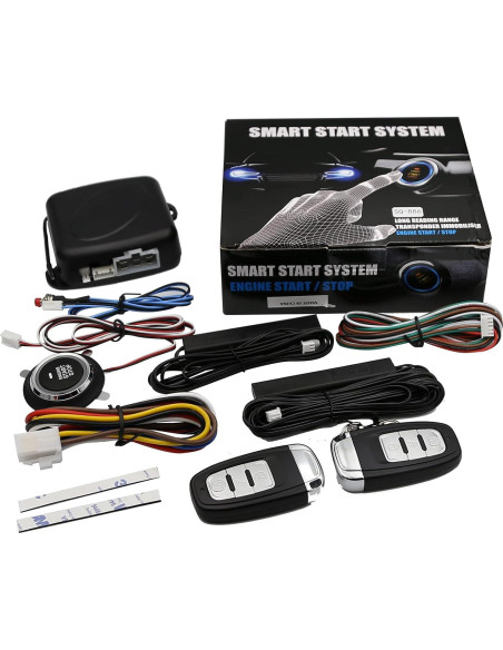Sistema de Alarma de Coche 3T6B PKE con Botón de Arranque