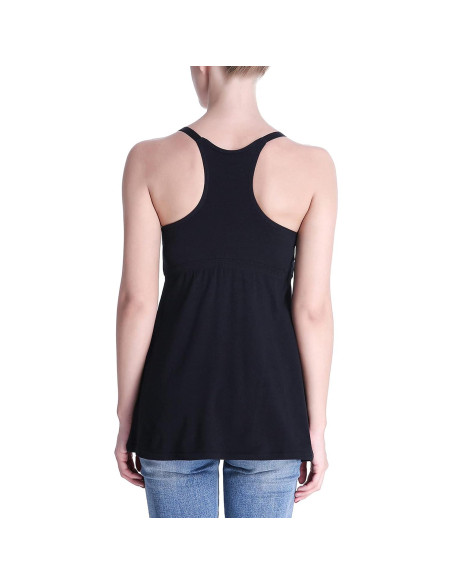 Camisetas de Maternidad de Algodón SUIEK 3-Pack Lactancia