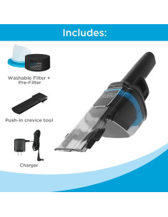 Aspiradora de mano inalámbrica BLACK+DECKER Blast 290ml 2