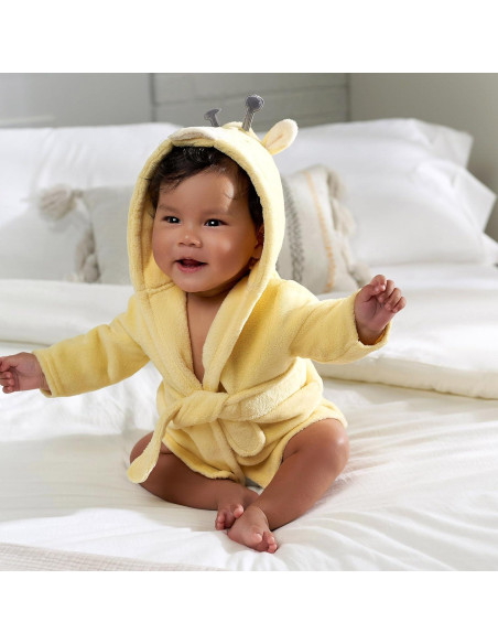 Bata de Baño para Bebés Gerber Jirafa 0-9 Meses Suave