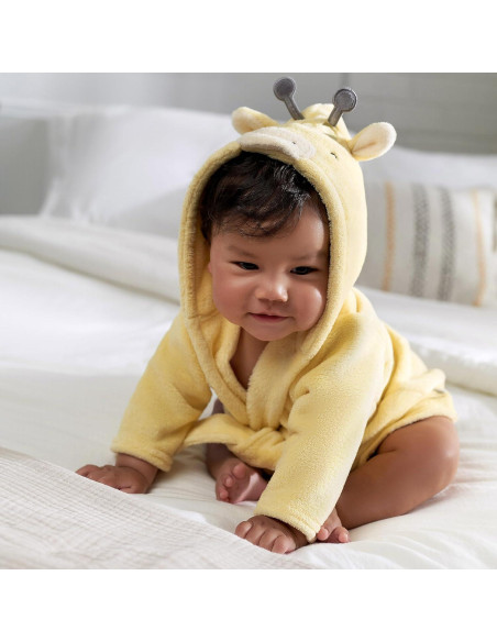 Bata de Baño para Bebés Gerber Jirafa 0-9 Meses Suave