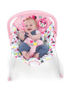 Asiento de rebote para bebés Minnie Mouse Bright Starts 0-9 kg 2