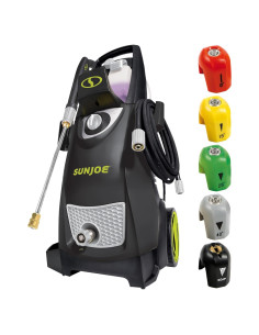 Lavadora a Presión Eléctrica Sun Joe SPX3000 + Juego de 5 Puntas