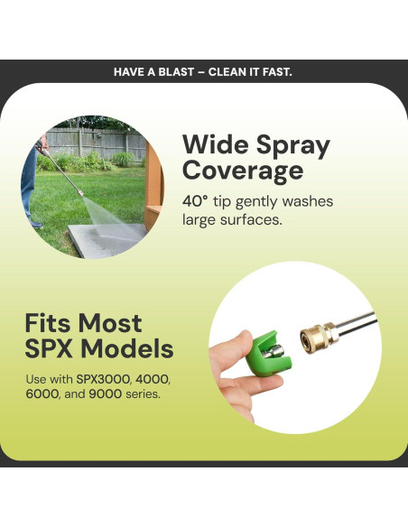 Lavadora a Presión Eléctrica Sun Joe SPX3000 + Juego de 5 Puntas