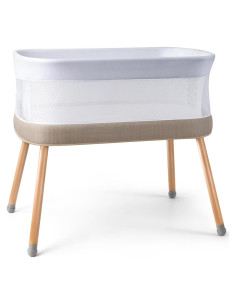 Cuna Mecedora Eléctrica VaVaSoo 3 Velocidades con Ruido Blanco