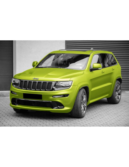 Vinilo Adhesivo Satinado Cromado Verde Lima EZAUTO 5FTx45FT