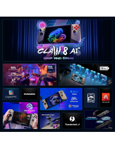 MSI Claw 8 Gaming Handheld: Intel Ultra 7, 32GB RAM, 1TB SSD 2