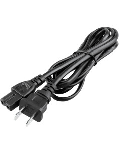 Cable de Alimentación 1.83 m Jantoy Compatible con Sony VHS 2