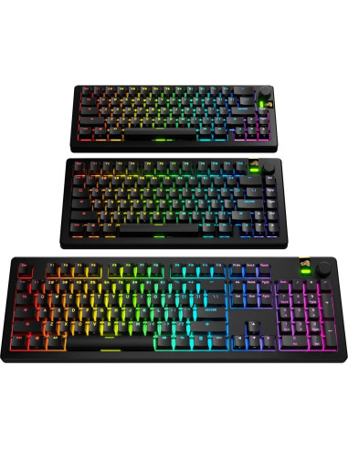 Teclas Retroiluminadas Glorious GPBT Negro para Teclados Mecánicos