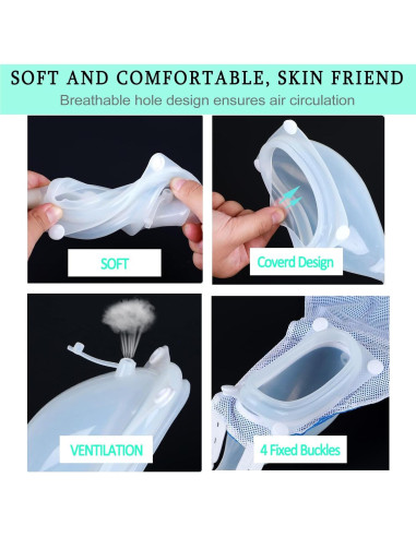 Bolsas Colectoras de Orina Portátiles Sinlxcoy S/M Azul