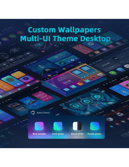 Estéreo de Coche Podofo 10.1" Android 2GB+32GB Carplay Auto