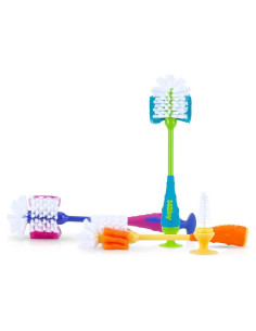 Cepillo 2-en-1 Nuby para Botellas y Tetinas - Libre de BPA