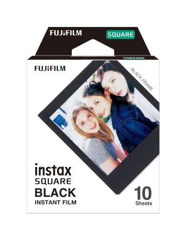 Película Instantánea Fujifilm Instax SQ Borde Negro 10 Tiras