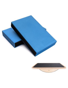 Tablero de Equilibrio de Madera StrongTek y Almohadilla 2-en-1