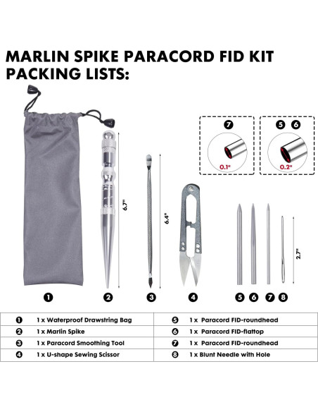 Kit de Herramientas KOKKOYA para Pulseras de Paracord Kit de Herramientas KOKKOYA para Pulseras de Paracord