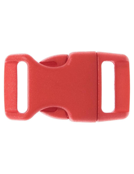 Hebillas de liberación lateral Costa Oeste 50 Paquete Rojo