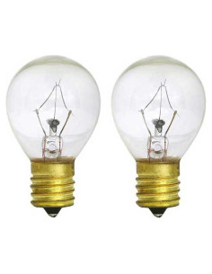 Paquete de 2 bombillas E17 25W para Lava Lite 5025-6