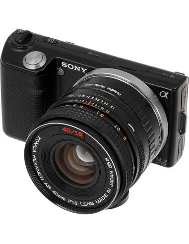 Adaptador de Montura Fotodiox Konica AR para Cámaras Sony E-Mount