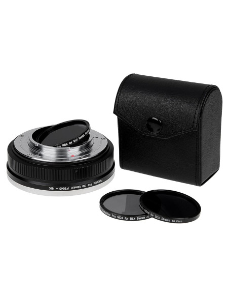 Adaptador Fotodiox DLX Stretch para Lentes Pentax 645 a Nikon F