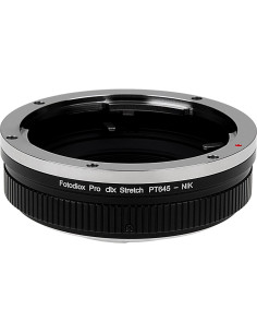 Adaptador Fotodiox DLX Stretch para Lentes Pentax 645 a Nikon F 2