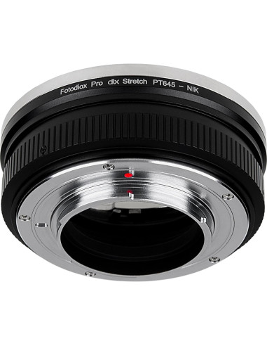 Adaptador Fotodiox DLX Stretch para Lentes Pentax 645 a Nikon F
