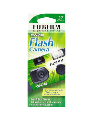 Cámara desechable Fujifilm QuickSnap Flash 400 - 27 exposiciones