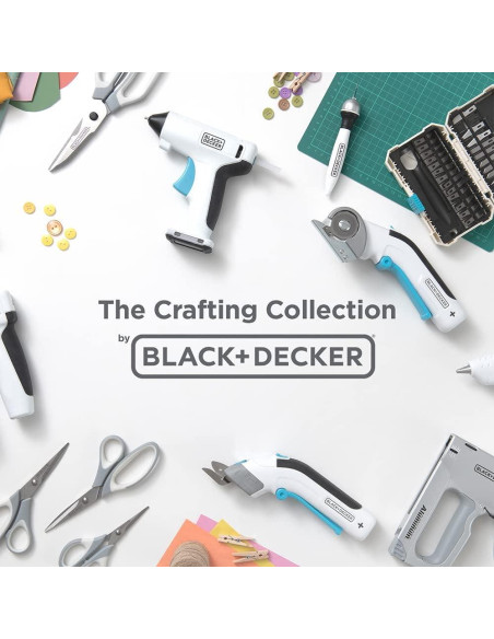 Cortadora Rotativa Inalámbrica BLACK+DECKER 4V MAX BCRC115FF