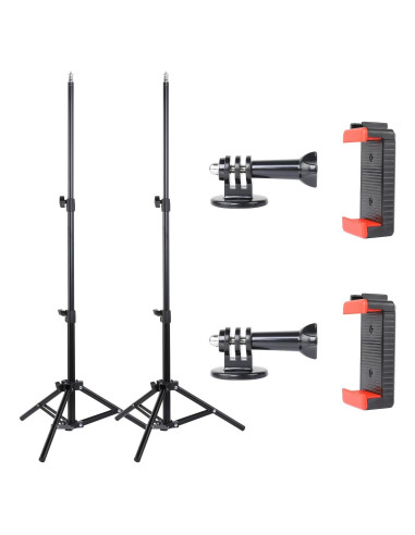 Soporte de Luz Portátil UTEBIT Tripode 2 Pcs Ajustable 40-114cm