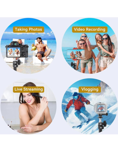 Soporte de Luz Portátil UTEBIT Tripode 2 Pcs Ajustable 40-114cm