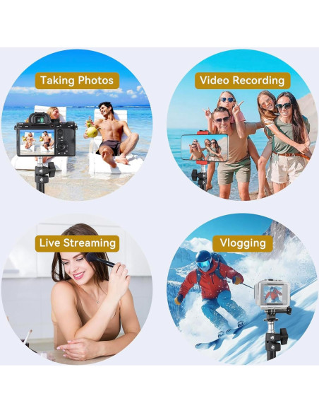 Soporte de Luz Portátil UTEBIT Tripode 2 Pcs Ajustable 40-114cm